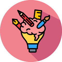 Design And Creative Agency isometric icon