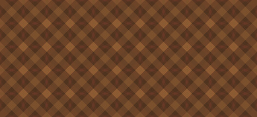 Warm Brown Argyle Pattern Background