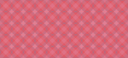 Pink Plaid Pattern Background