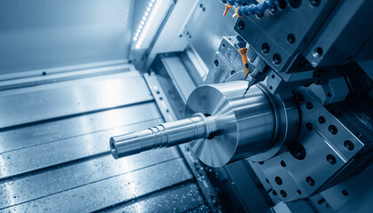 マシニングセンタによる金属加工工程