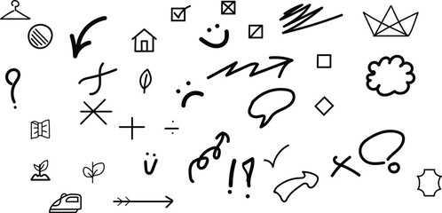 set of musical handmade 