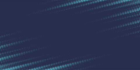 Obraz premium Abstract grunge halftone tosca color on blue banner design vector