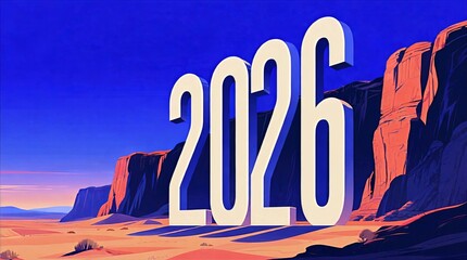 2026 Desert Cliff Rock Formation