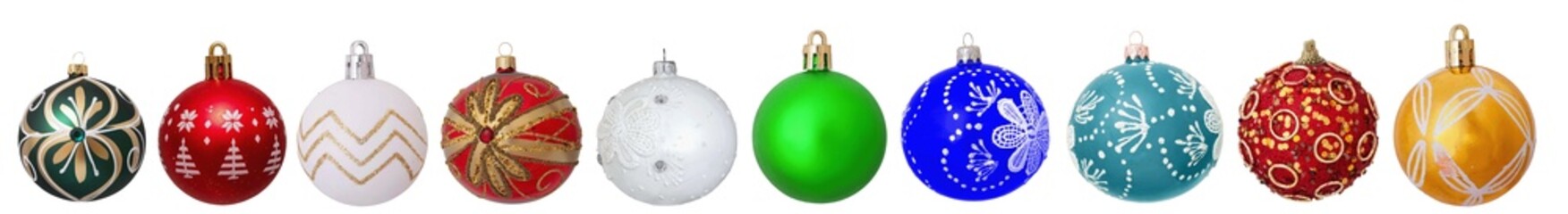 Bombki świąteczne. PNG	