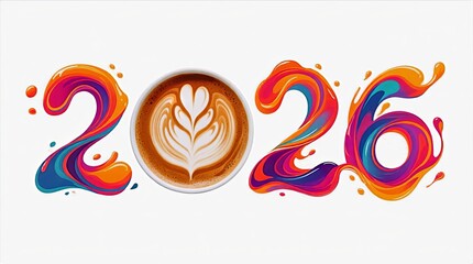 2026 Latte Art Coffee Concept
