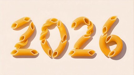 2026 Pappardelle Pasta Typography