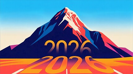 2026 Mountain Peak Road to Success Concept