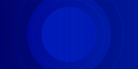 Blue circle gradient vanishing background