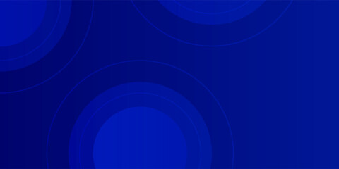 Blue circle gradient vanishing background. Modern for banner, backdrop, invitation, presentation, header.