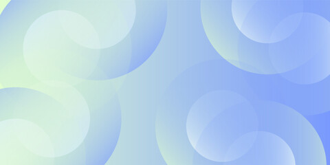 Abstract minimalist banner background blue and green smooth gradient color. Pastel colorfull design