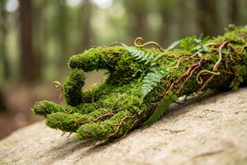 Moss Hand: Nature's Embrace, Growth, and Environmental Connection