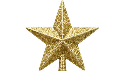 golden christmas star