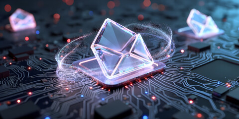 Email communication network concept