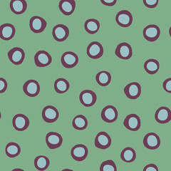 Seamless repeating pattern bright and vibrant in Christmas color combinations Christmas, snowy winter, sky concept. Vector background for gift wrap, surface design and other design projects