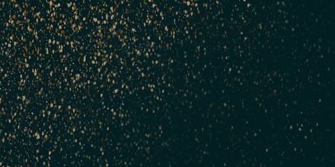 Dark teal abstract glitter texture with golden specks and sparkling luxury, perfect for premium party or festive backgrounds.