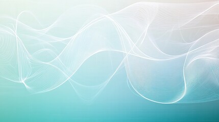 A whiteboard with a gradient of soft blue and teal