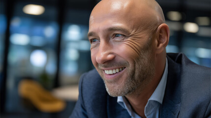 Obraz premium Faceless happy middle aged professional business man executive hr or bank manager lawyer or financial advisor having job interview or business conversation consulting client at corporate office