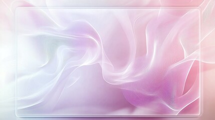 A whiteboard with a gradient of soft pink and lavender