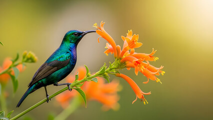 bee eater perched on branch
