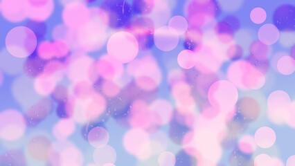 Soft Pink Purple and Blue Abstract Bokeh Light Background