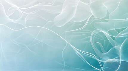 A whiteboard with a gradient of soft blue and teal