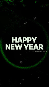 Vertical New Year Countdown 04