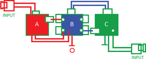 Vector file text on white background