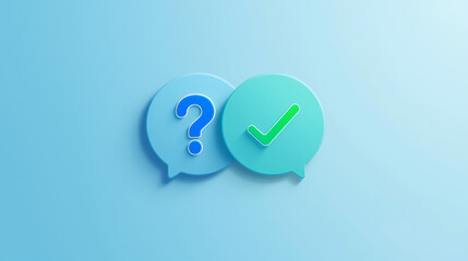 question mark speech bubble	