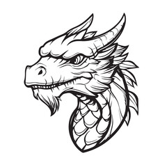 head of a dragon