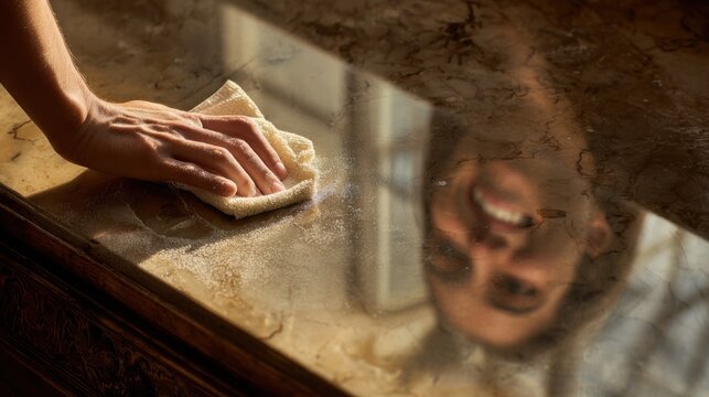 Dusting the Table