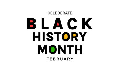 Flat vector celebrating Black History
