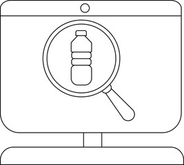Exploring the Details: Bottle Inspection on a Computer Screen