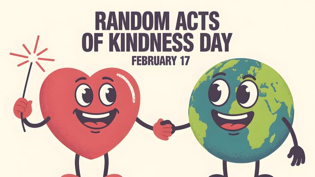 Random acts of kindness day celebrated on february 17