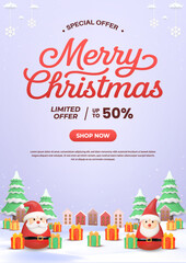 Special Christmas Offer Festive Sale With Discount
