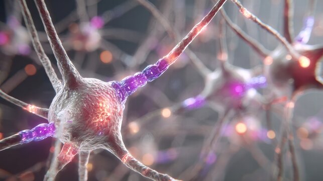 Concept of neurogenesis showing cognitive enhancement and mental adaptability.