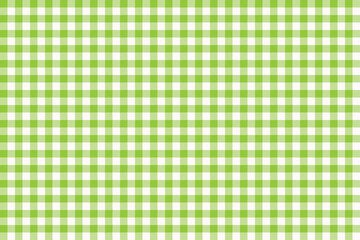 Chartreuse color and Snow color checkered texture fabric. tartan pattern. classic scottish check pattern.