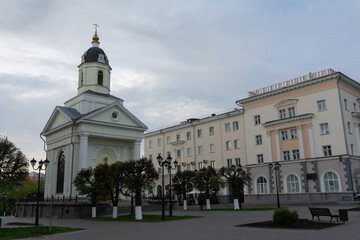 The Church of the Nativity of Christ on Republic Square in Cheboksary