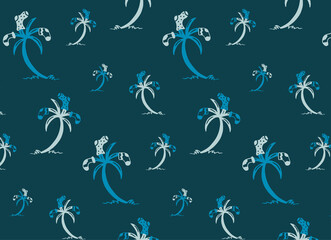 Obraz premium Motif répétitif de chaussettes humoristiques – Design moderne et graphique pour textiles et créations visuelles