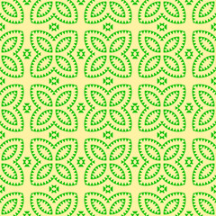 Seamless pattern. Floral ornament. Flowers background. Embroidery wallpaper. Mosaics motif. Geometrical backdrop. Triangle shapes digital paper. Figures web designing. Ethnic textile print.