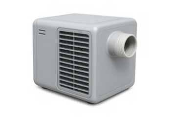 Portable air conditioner ensuring comfort, circulating fresh cool air, regulating indoor temperature and humidity for modern spaces