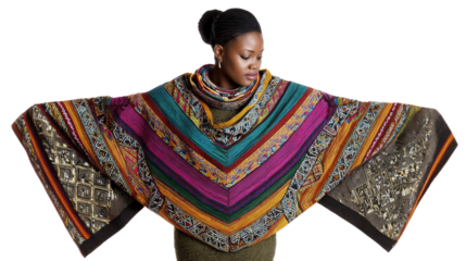 African woman in traditional clothing