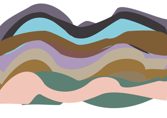 vector illustration of a wave