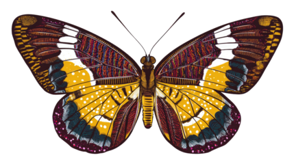 Detailed Butterfly Illustration