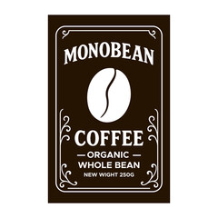 Premium Coffee Label Design and Packaging Design
