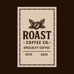 Premium Coffee Label Design and Packaging Design