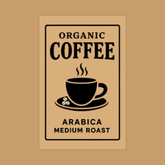 Premium Coffee Label Design and Packaging Design