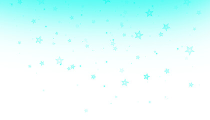 teal falling star png