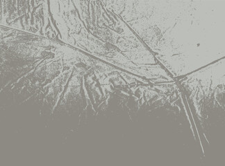 Vector concrete texture. Folded surface background for banner design, architecture flyer, poster template. Grey textured effect. Сreased pattern. Urban stone backdrop. Monochrome industrial surface.