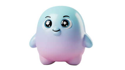 3d emoji emote for social media icon cute character design 