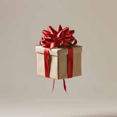red gift box 
